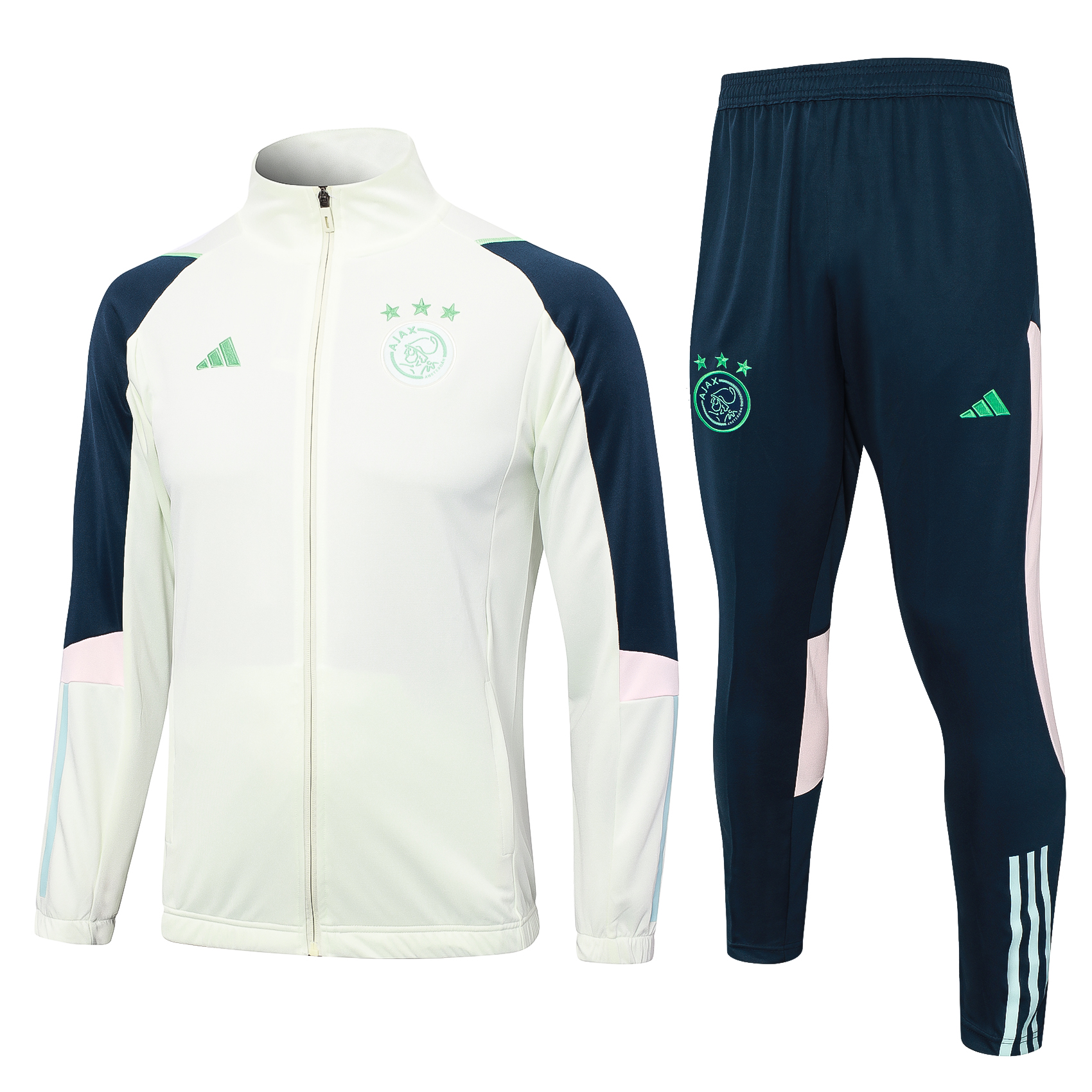 Ajax 23-24 Jacket Training Tracksuit- Light Green